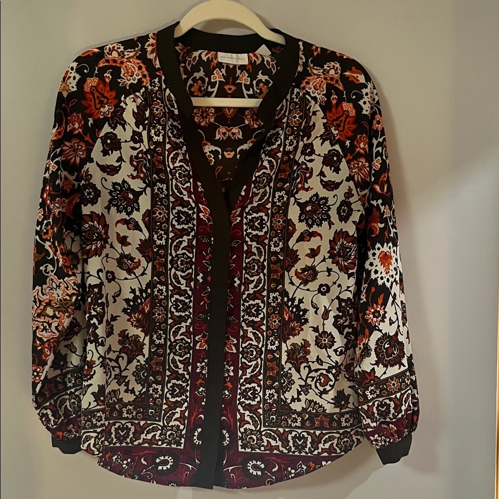 Floral Print Women's Top Size Small